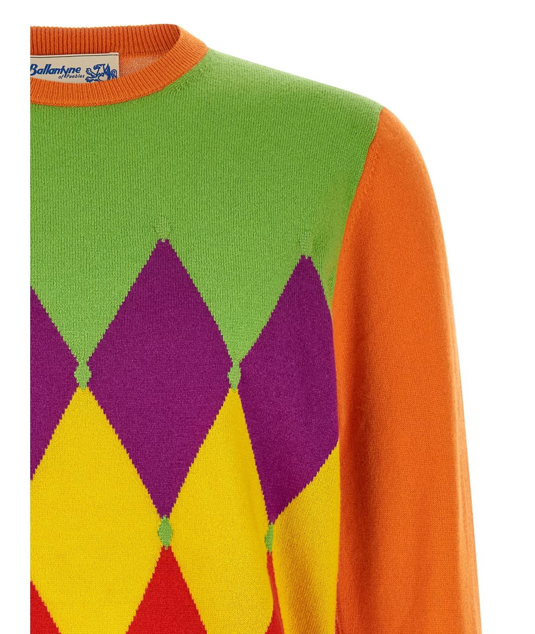 BALLANTYNE Мульти кашемировый джемпер / свитер, фото 3