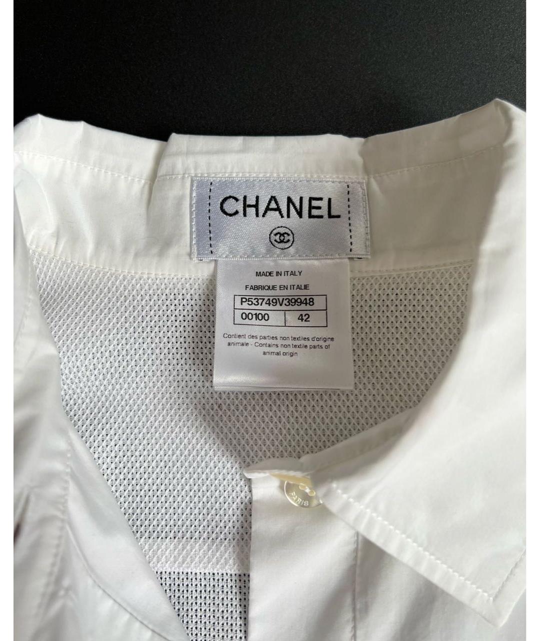 CHANEL Белая рубашка, фото 7