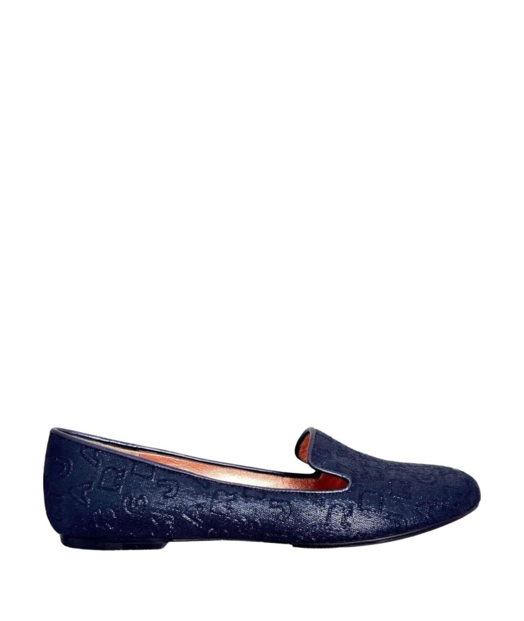 MARC BY MARC JACOBS Темно-синие лоферы, фото 1