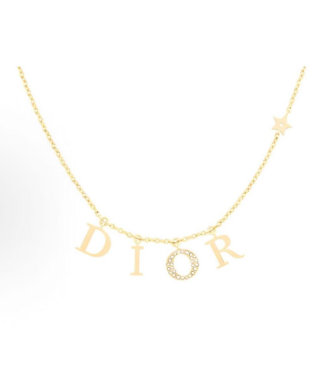 CHRISTIAN DIOR Золотая подвеска, фото 9