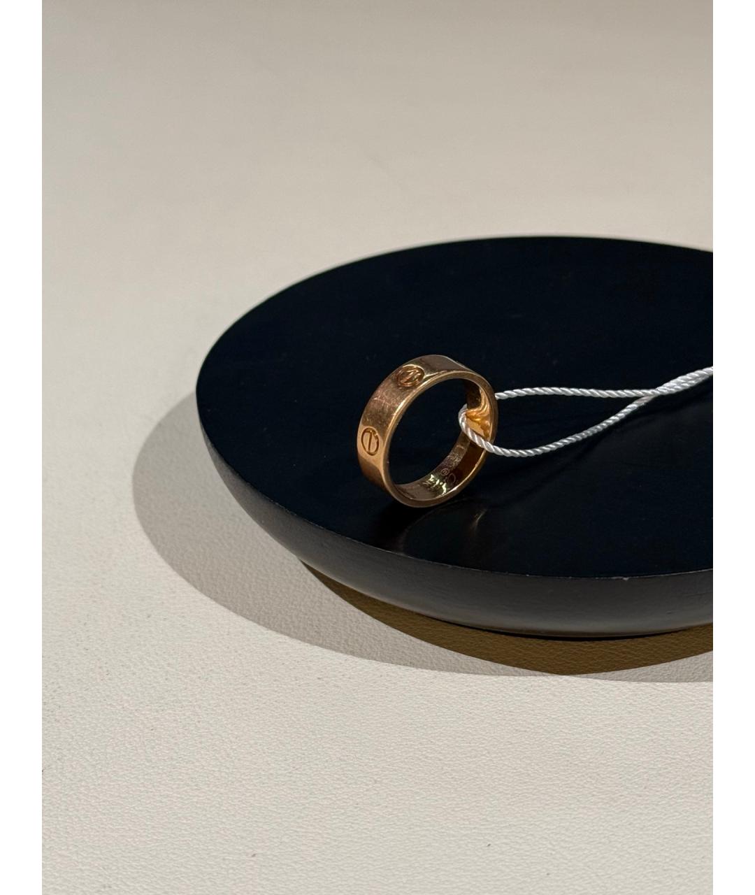 CARTIER Золотое кольцо из розового золота, фото 4