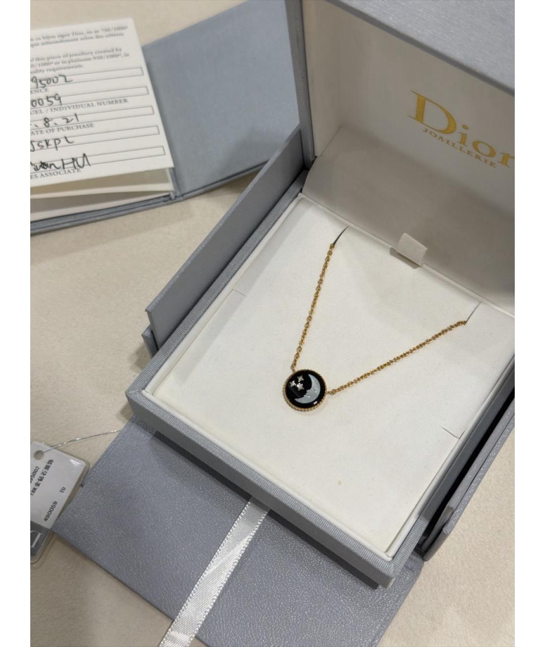 CHRISTIAN DIOR Золотой кулон из розового золота, фото 3