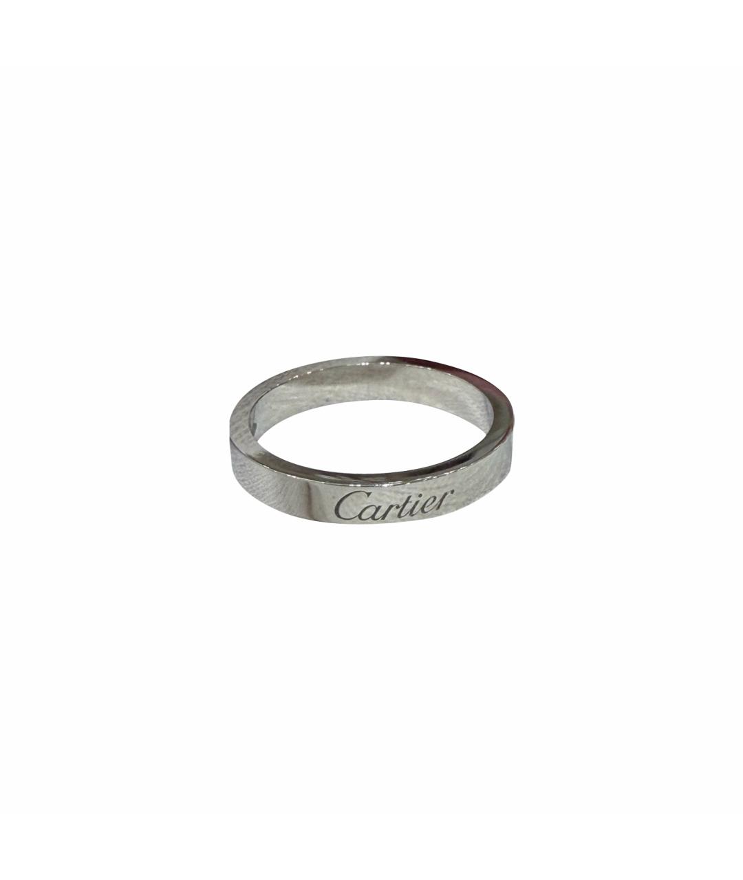 CARTIER Серебряное платиновое кольцо, фото 1