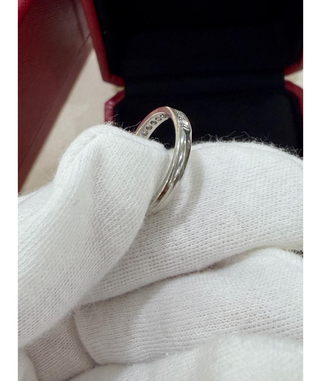 CARTIER Серебряное платиновое кольцо, фото 6