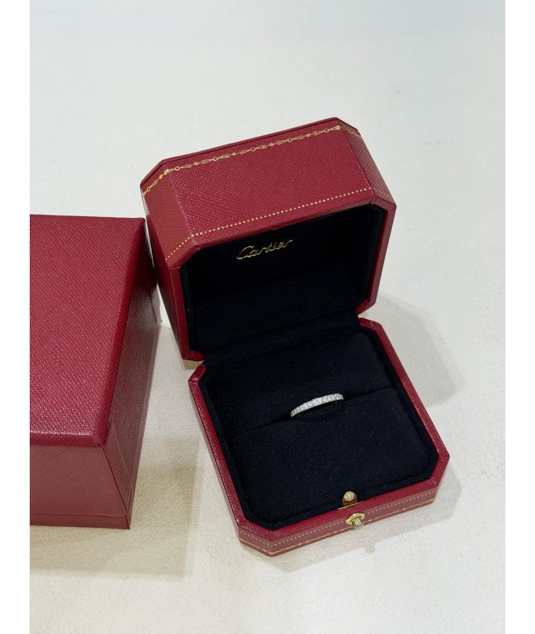 CARTIER Серебряное платиновое кольцо, фото 2