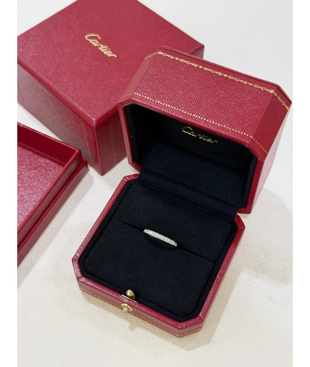 CARTIER Серебряное платиновое кольцо, фото 5