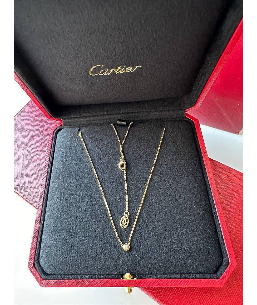 CARTIER Золотое колье из желтого золота, фото 3