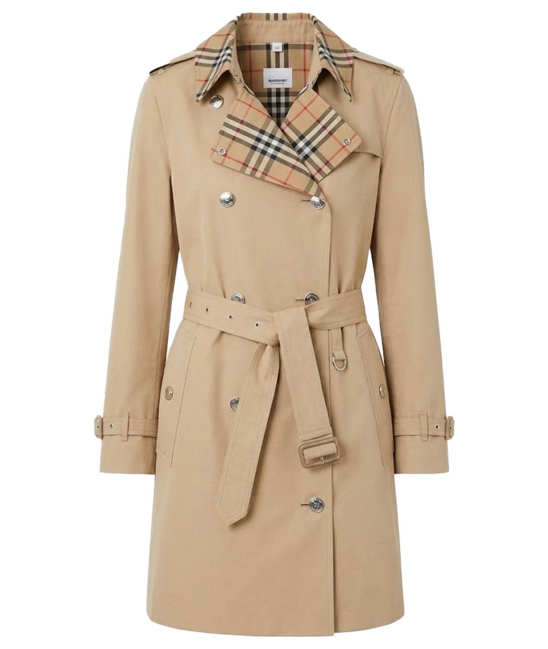 BURBERRY Бежевый тренч/плащ, фото 1