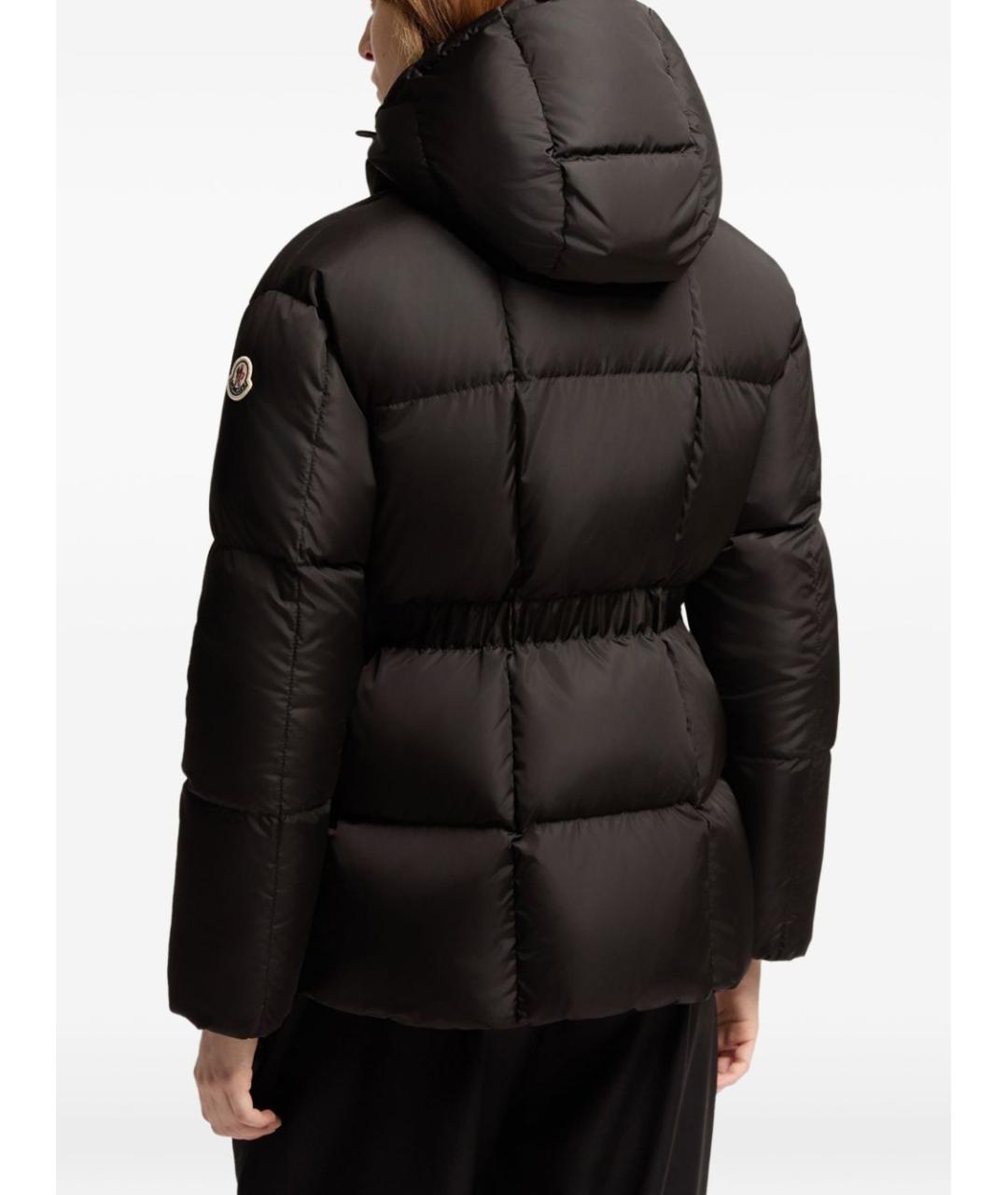 MONCLER Черный пуховик, фото 5