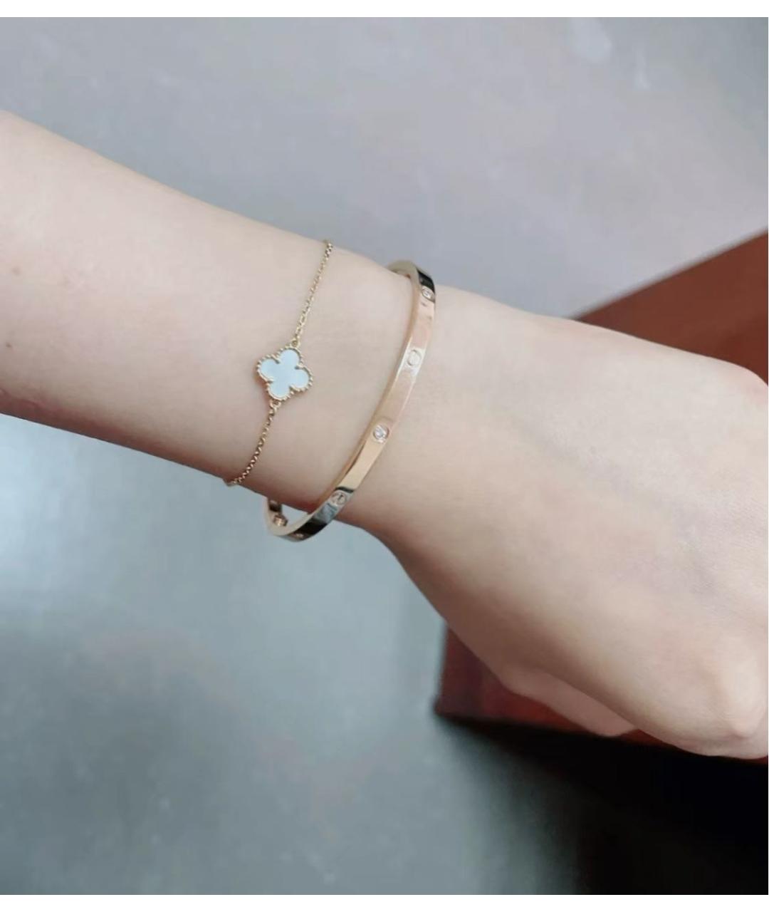 VAN CLEEF & ARPELS Золотой браслет из желтого золота, фото 4