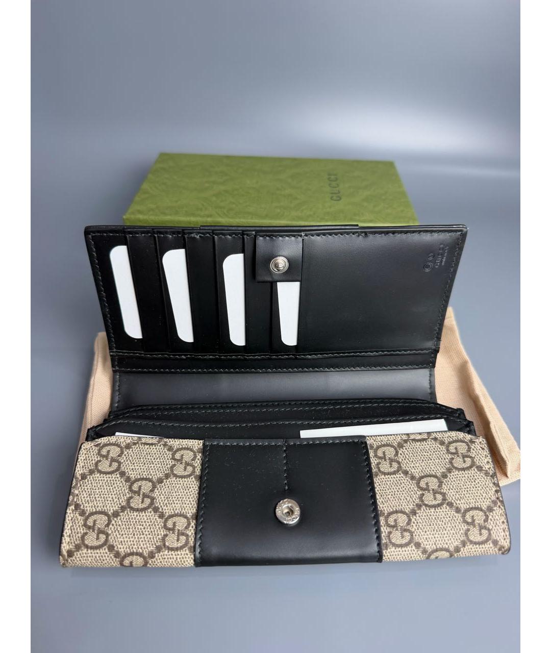 GUCCI Бежевый кошелек, фото 6
