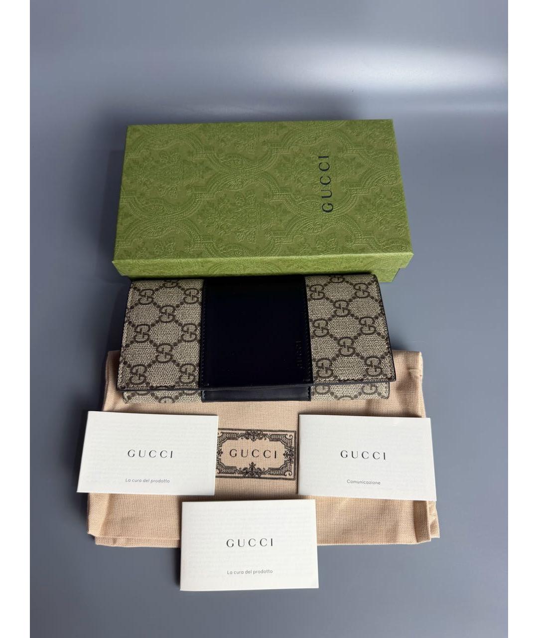GUCCI Бежевый кошелек, фото 7