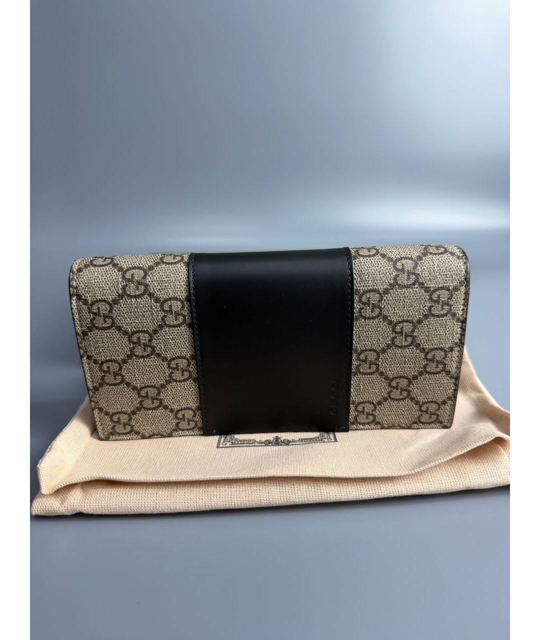 GUCCI Бежевый кошелек, фото 8