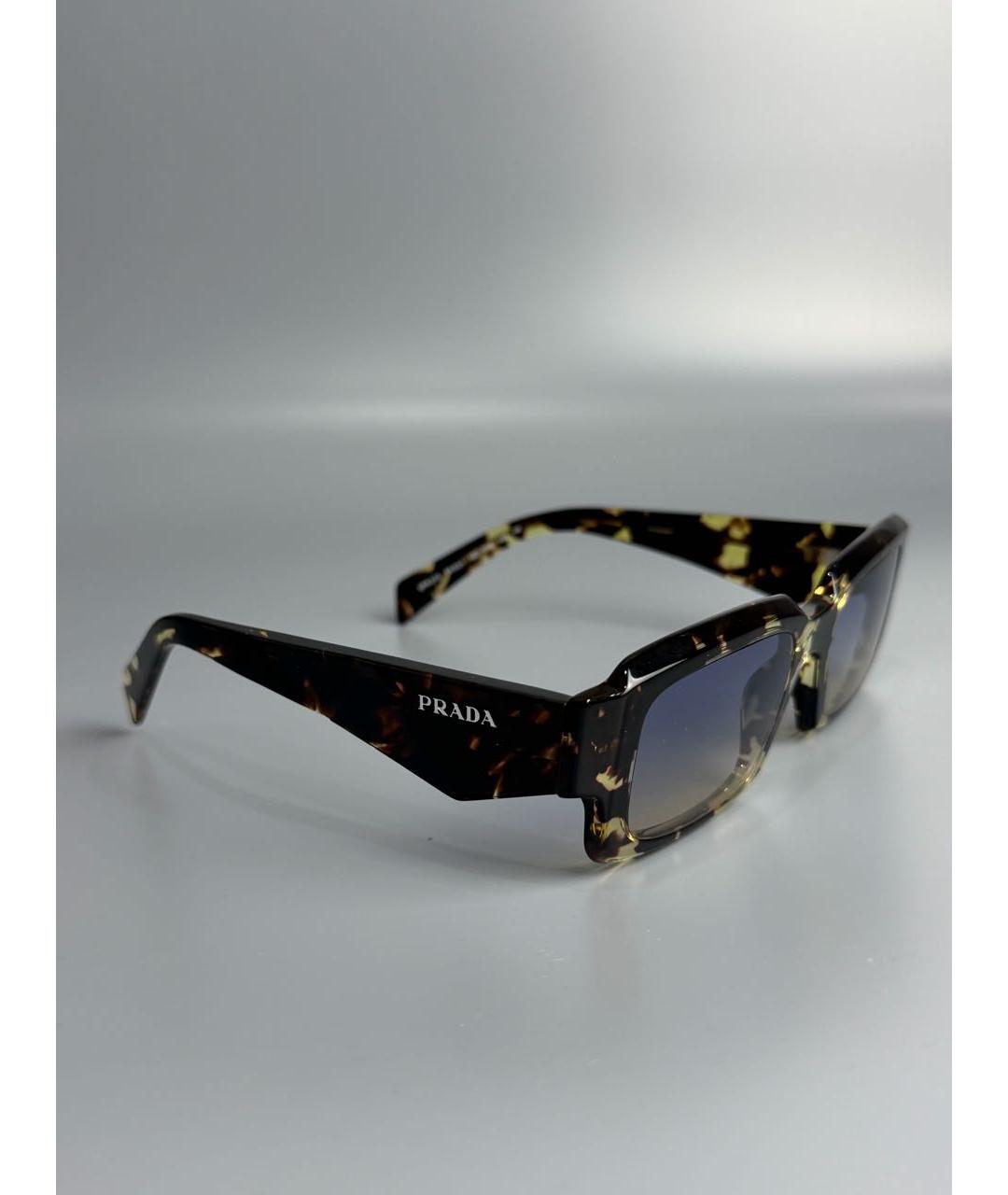 PRADA Мульти пластиковые солнцезащитные очки, фото 2