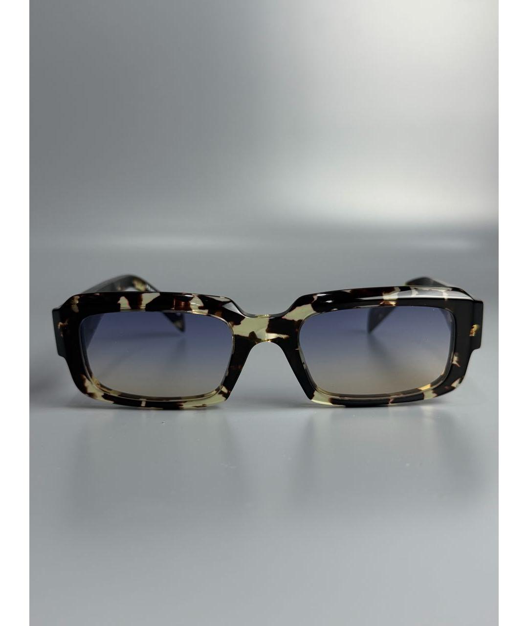 PRADA Мульти пластиковые солнцезащитные очки, фото 7