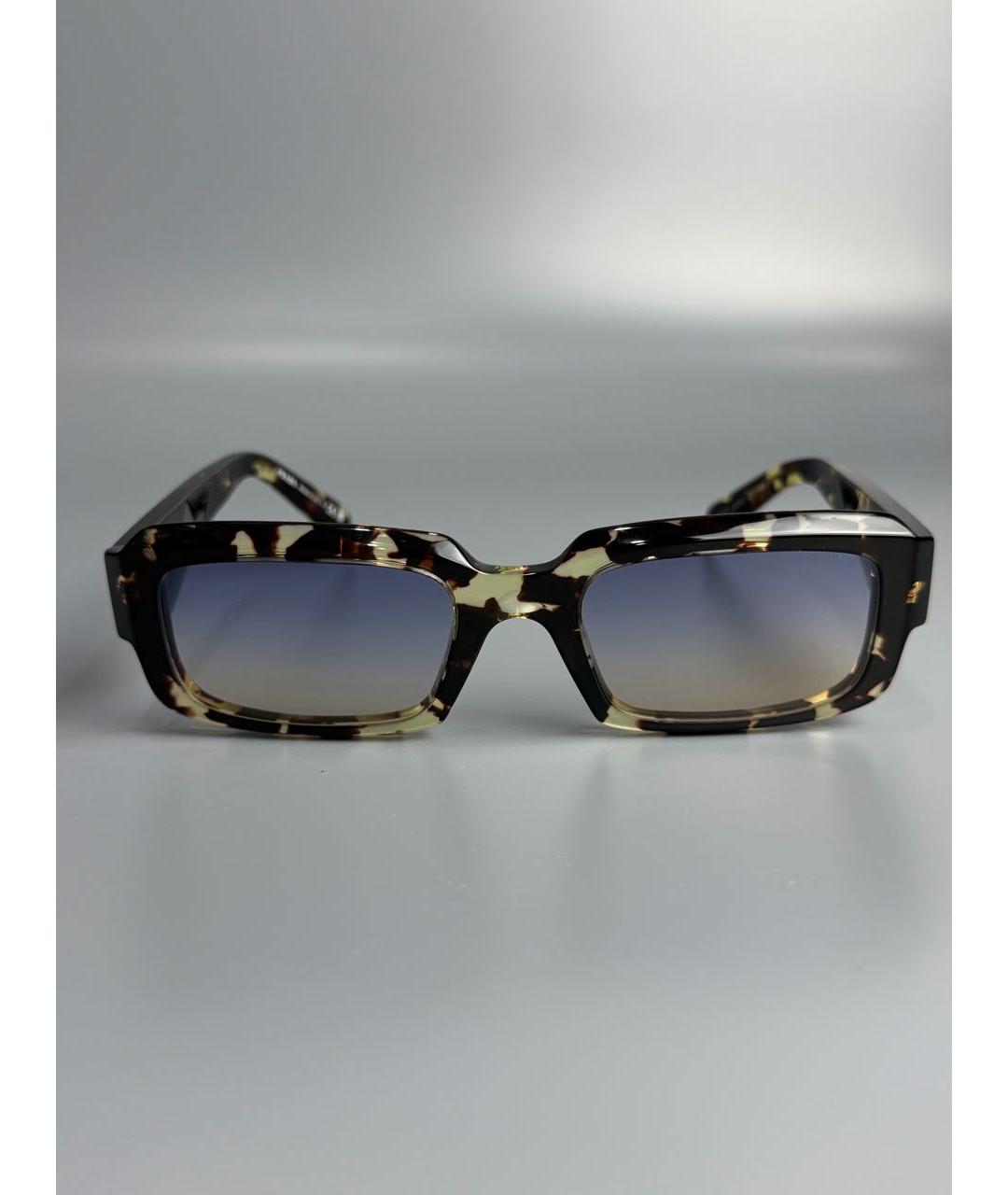 PRADA Мульти пластиковые солнцезащитные очки, фото 8