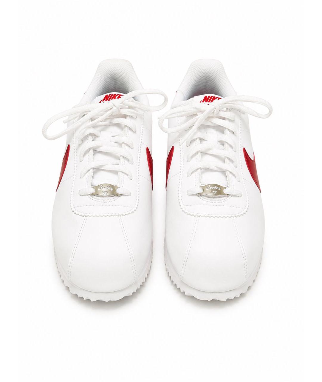 NIKE Белые синтетические кеды, фото 2