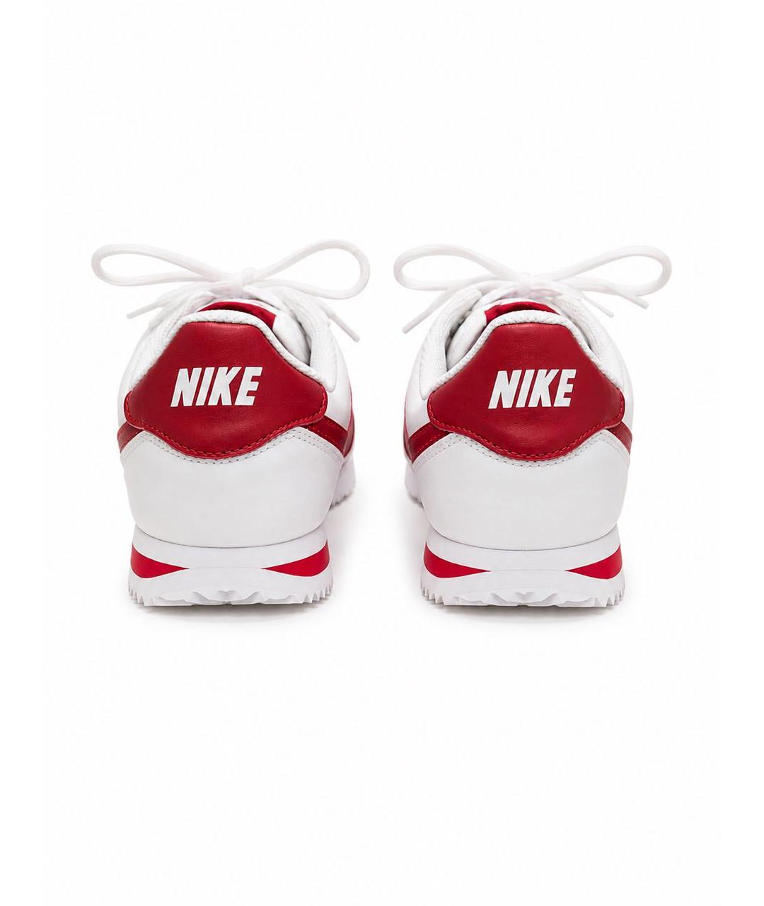 NIKE Белые синтетические кеды, фото 4