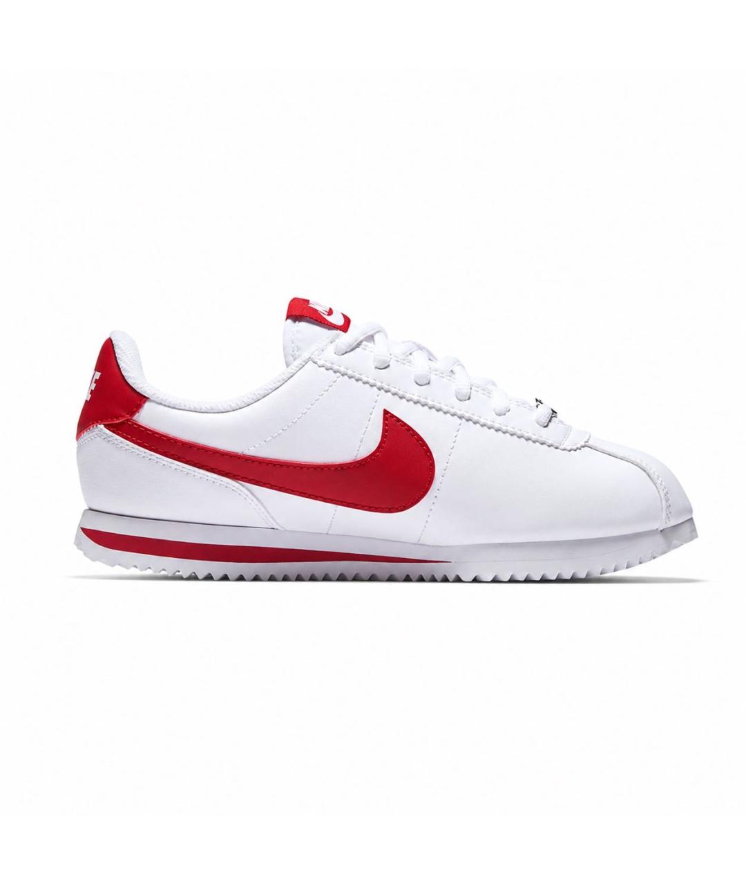 NIKE Белые синтетические кеды, фото 1