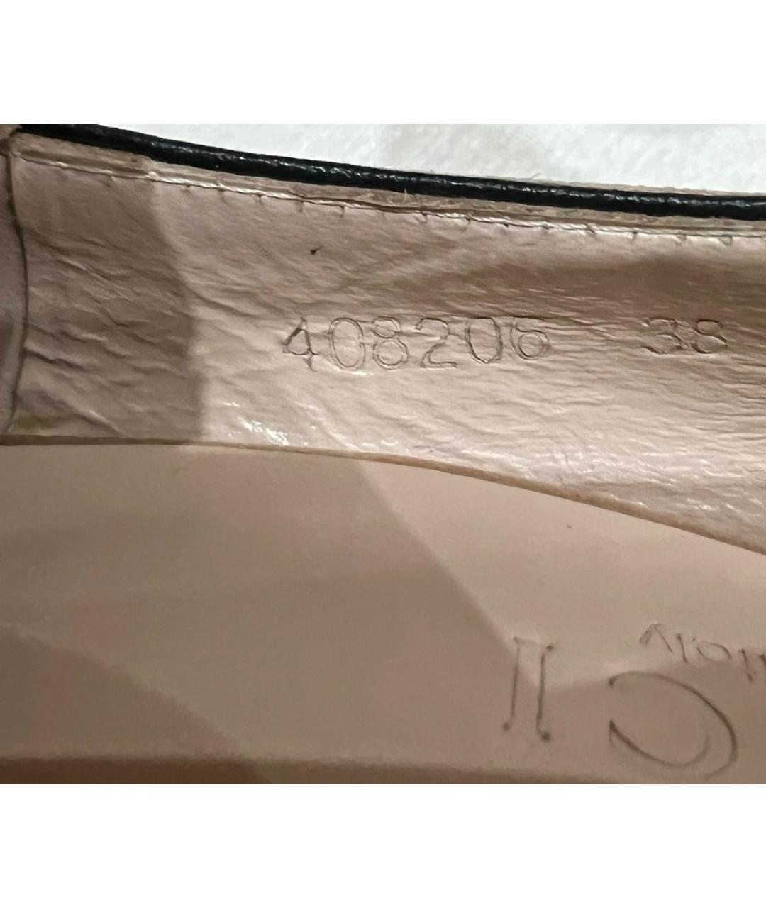 GUCCI Бежевые замшевые туфли, фото 7