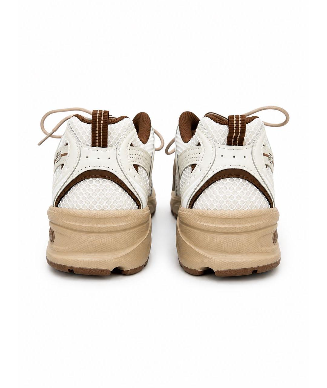 NEW BALANCE Бежевые текстильные кроссовки, фото 4