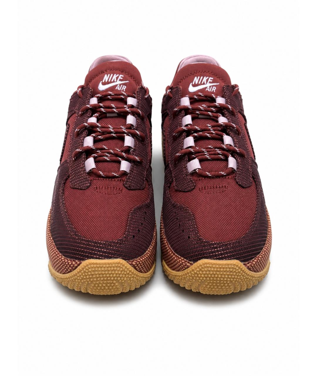 NIKE Коричневые замшевые высокие кроссовки / кеды, фото 2