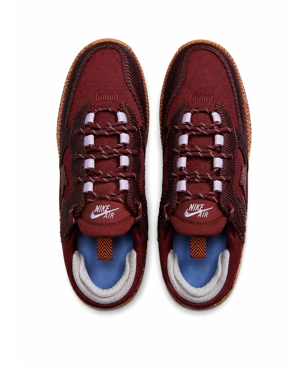 NIKE Коричневые замшевые высокие кроссовки / кеды, фото 3
