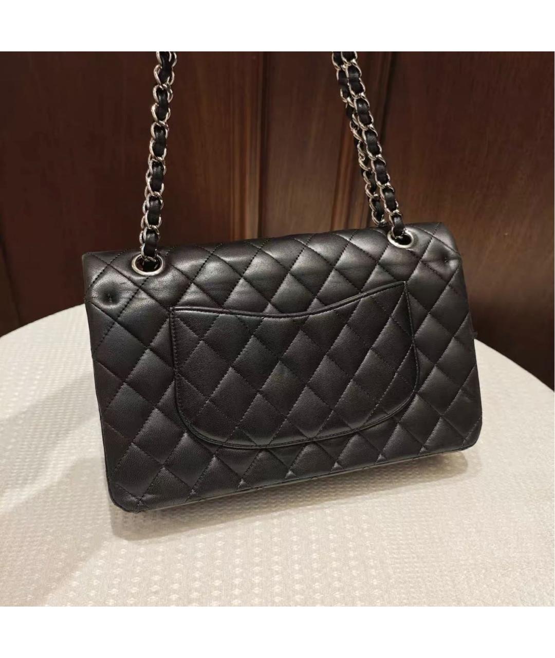 CHANEL Черная кожаная сумка через плечо, фото 2