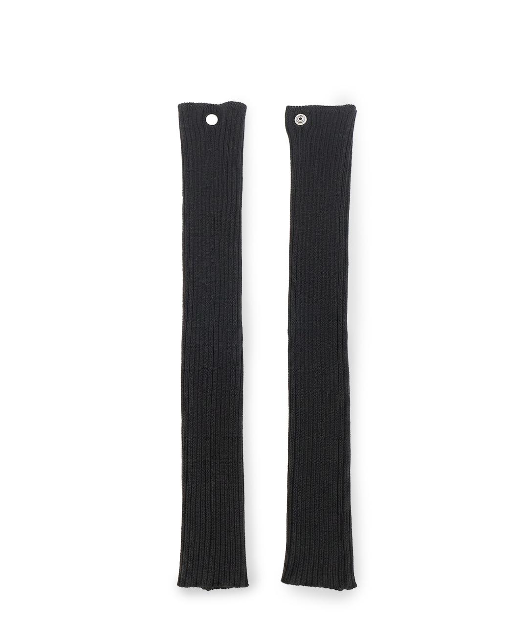 RICK OWENS Черные шерстяные митенки, фото 1
