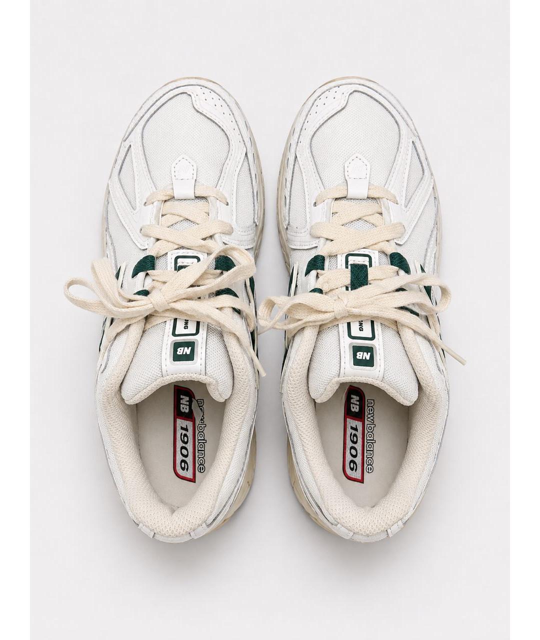 NEW BALANCE Белые текстильные кроссовки, фото 3