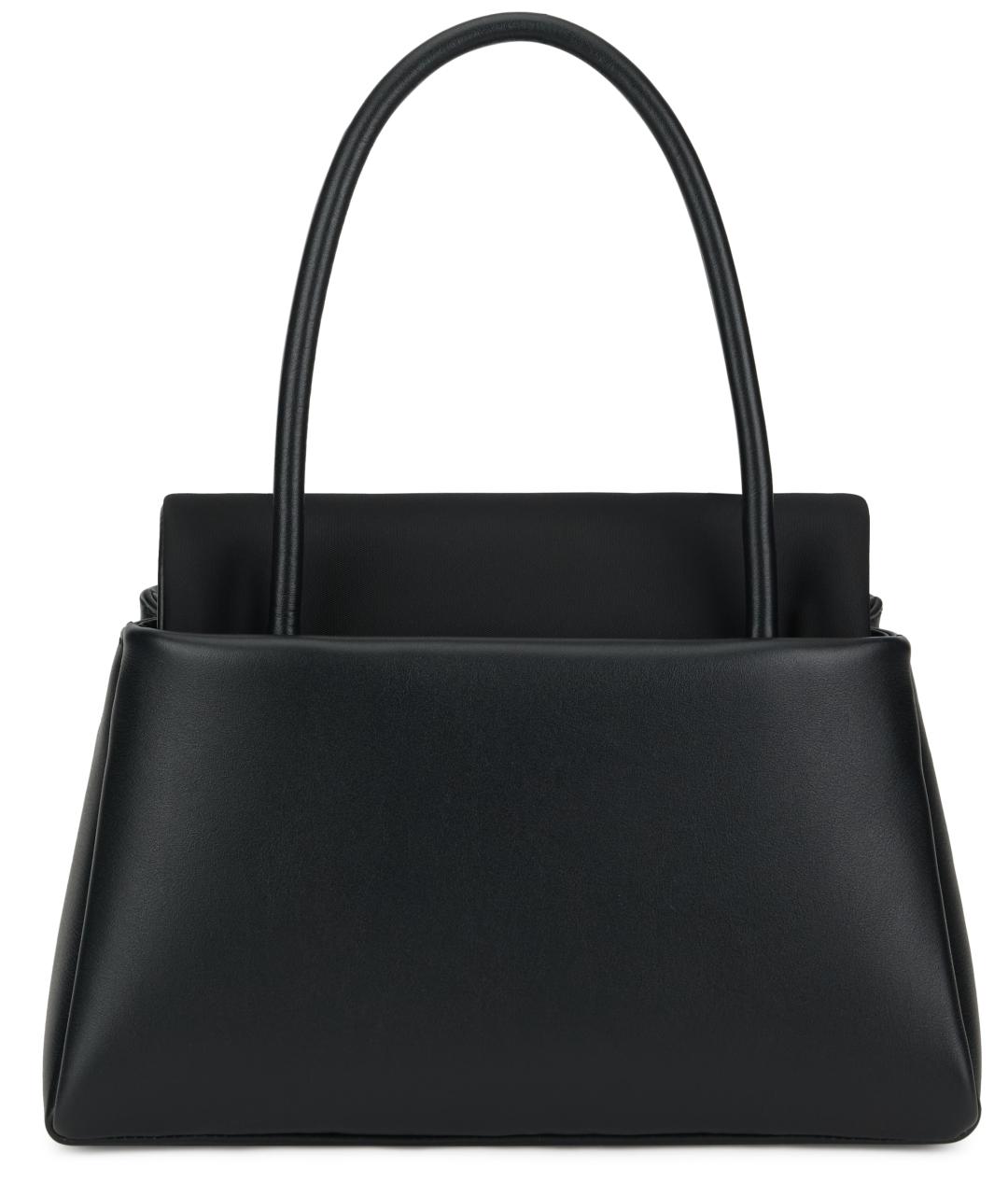 PRADA Черная кожаная сумка тоут, фото 4