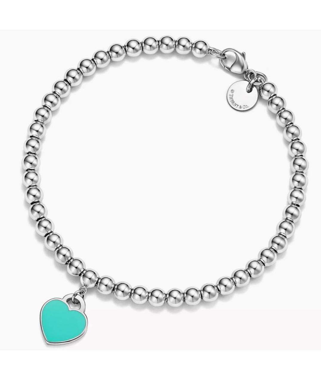 TIFFANY&CO Серебряный серебряный браслет, фото 9
