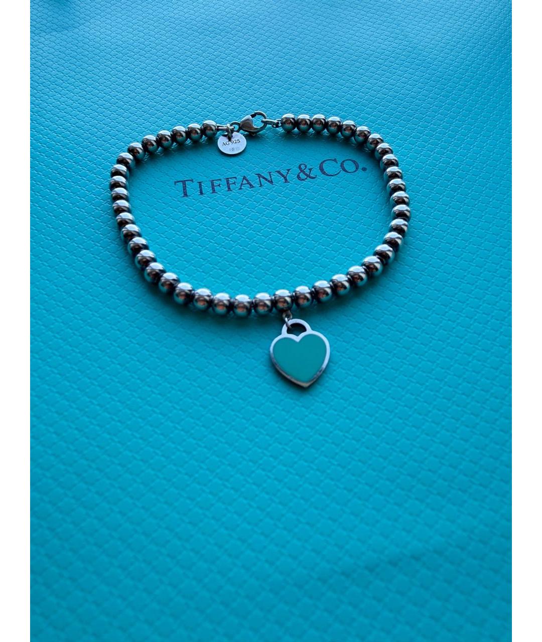 TIFFANY&CO Серебряный серебряный браслет, фото 3