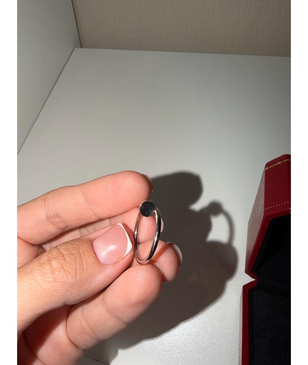 CARTIER Серебряное кольцо из белого золота, фото 4