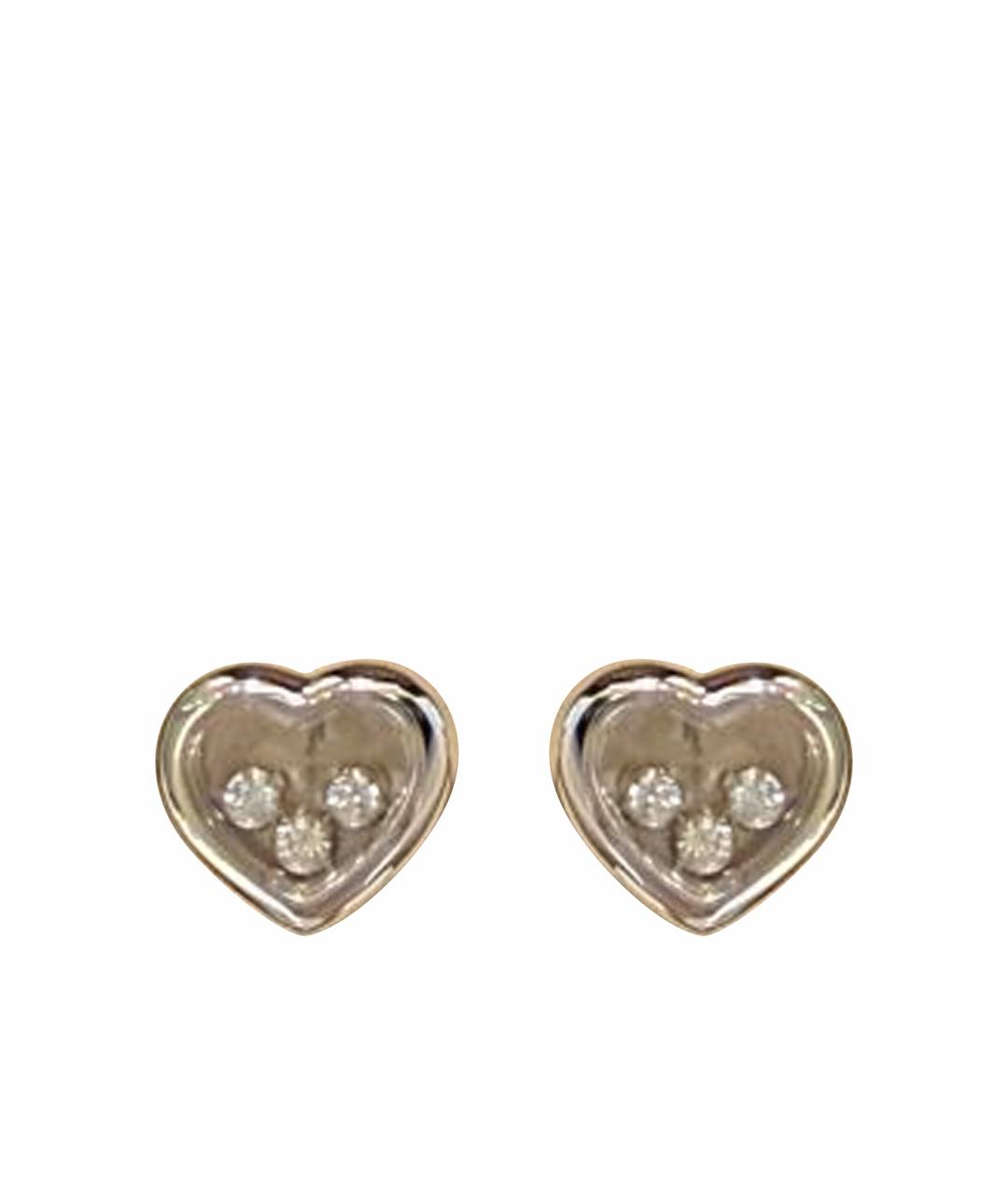 CHOPARD Белые серьги из белого золота, фото 1