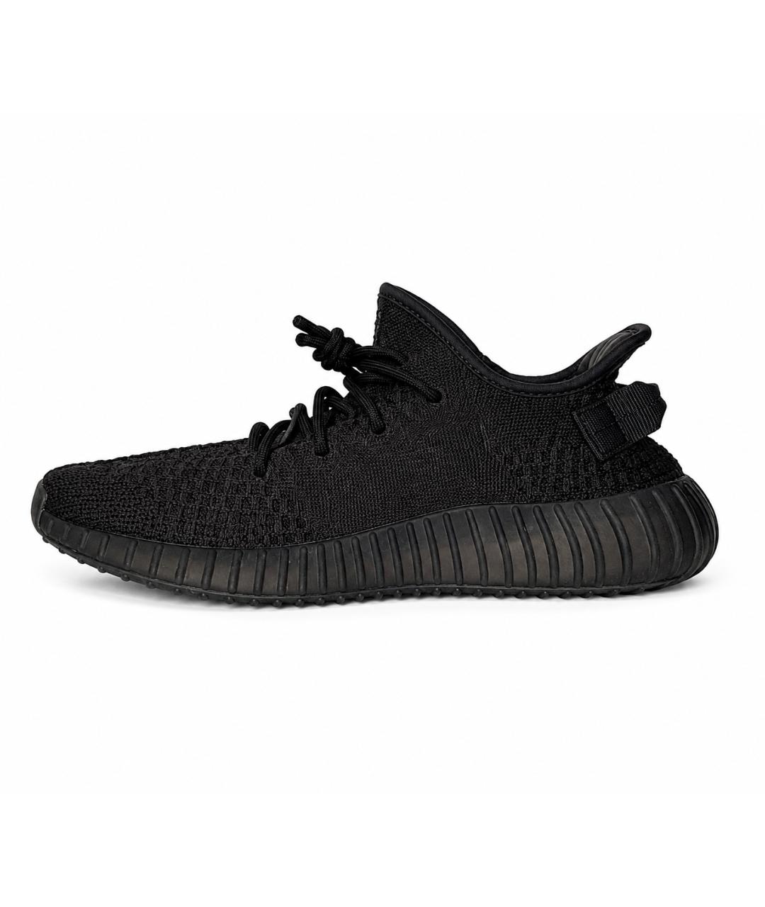 ADIDAS YEEZY Черные низкие кроссовки / кеды, фото 2