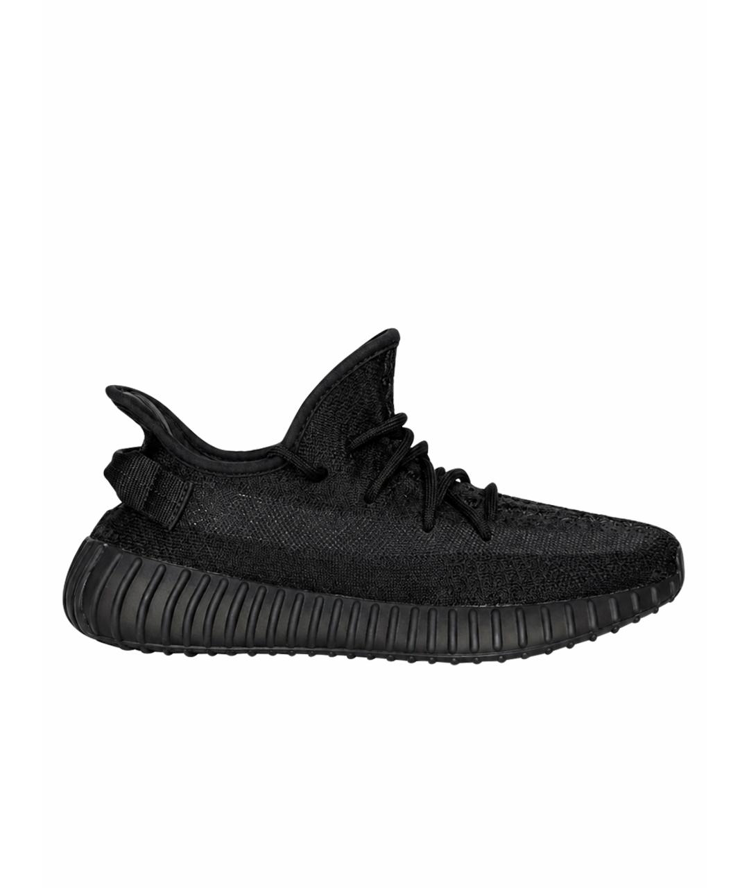 ADIDAS YEEZY Черные низкие кроссовки / кеды, фото 1