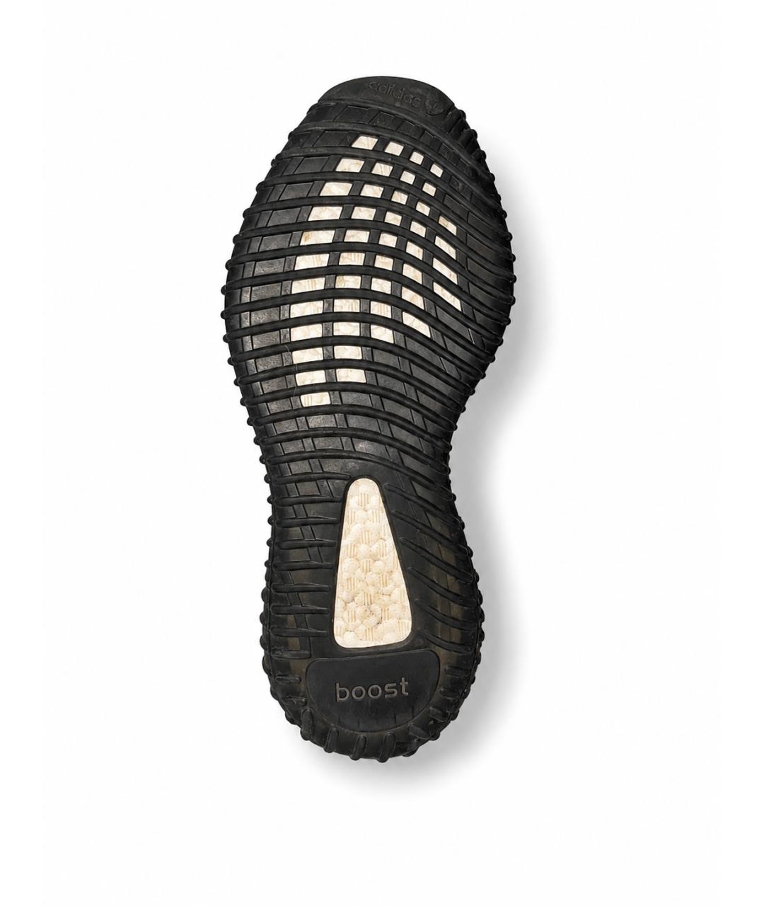 ADIDAS YEEZY Черные низкие кроссовки / кеды, фото 4