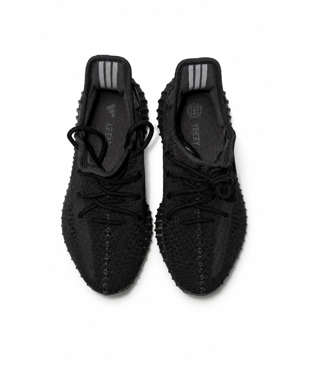 ADIDAS YEEZY Черные низкие кроссовки / кеды, фото 3