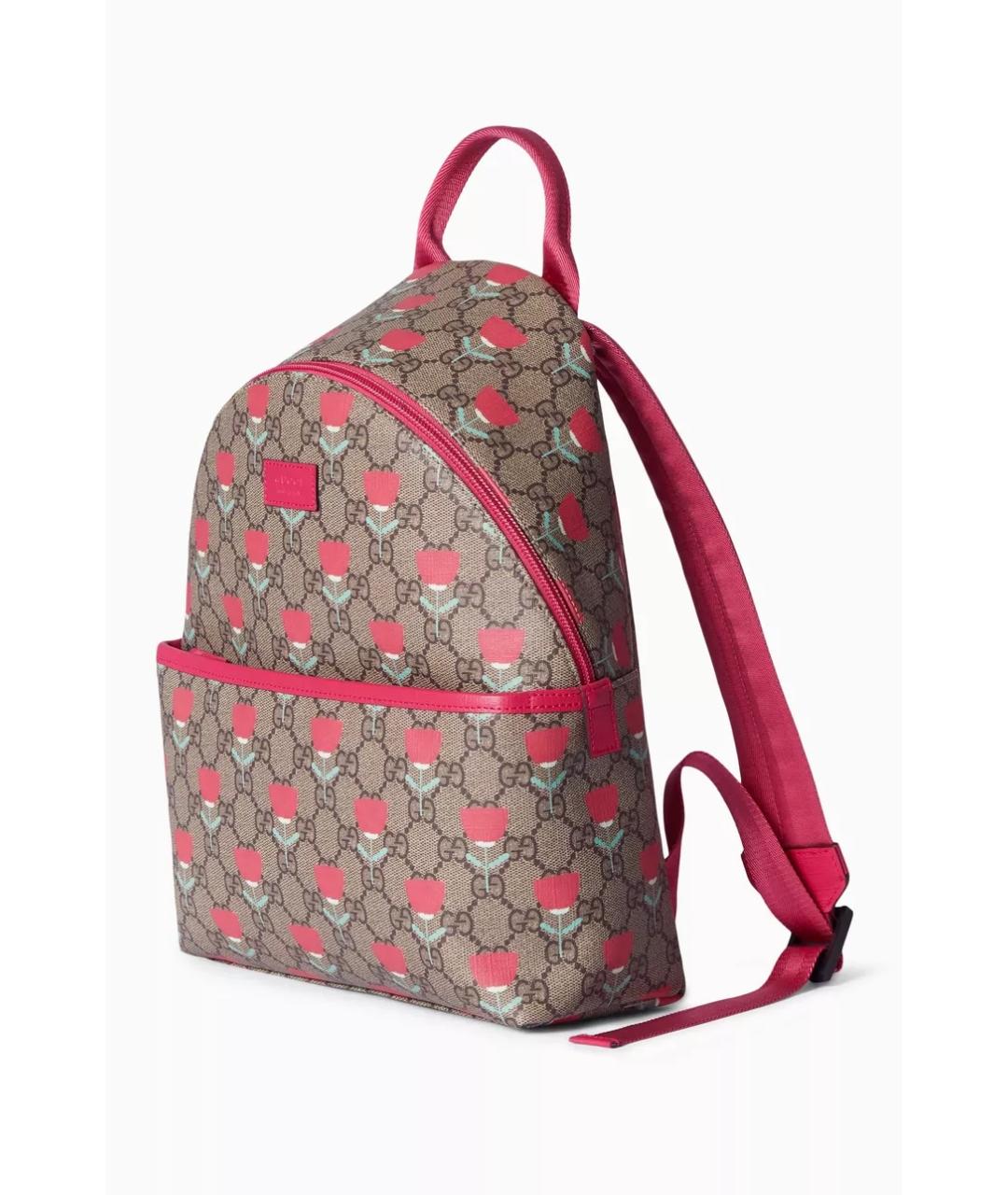 GUCCI Мульти рюкзак из канвы, фото 2