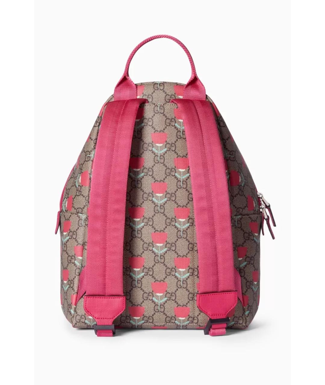 GUCCI Мульти рюкзак из канвы, фото 3