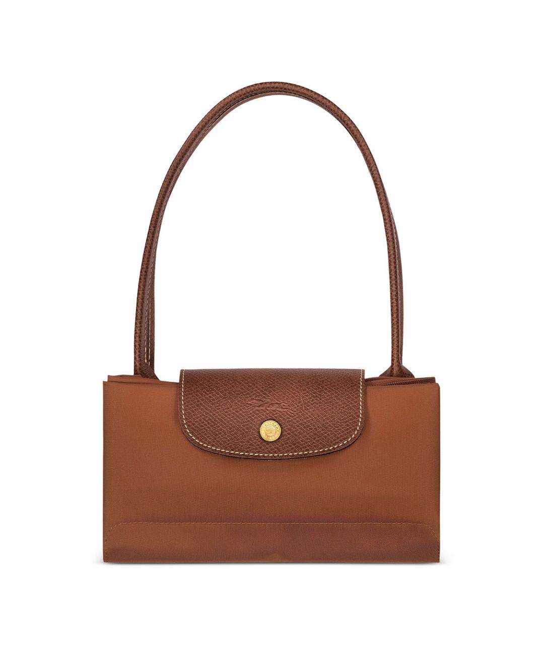 LONGCHAMP Коричневая нейлоновая сумка через плечо, фото 4