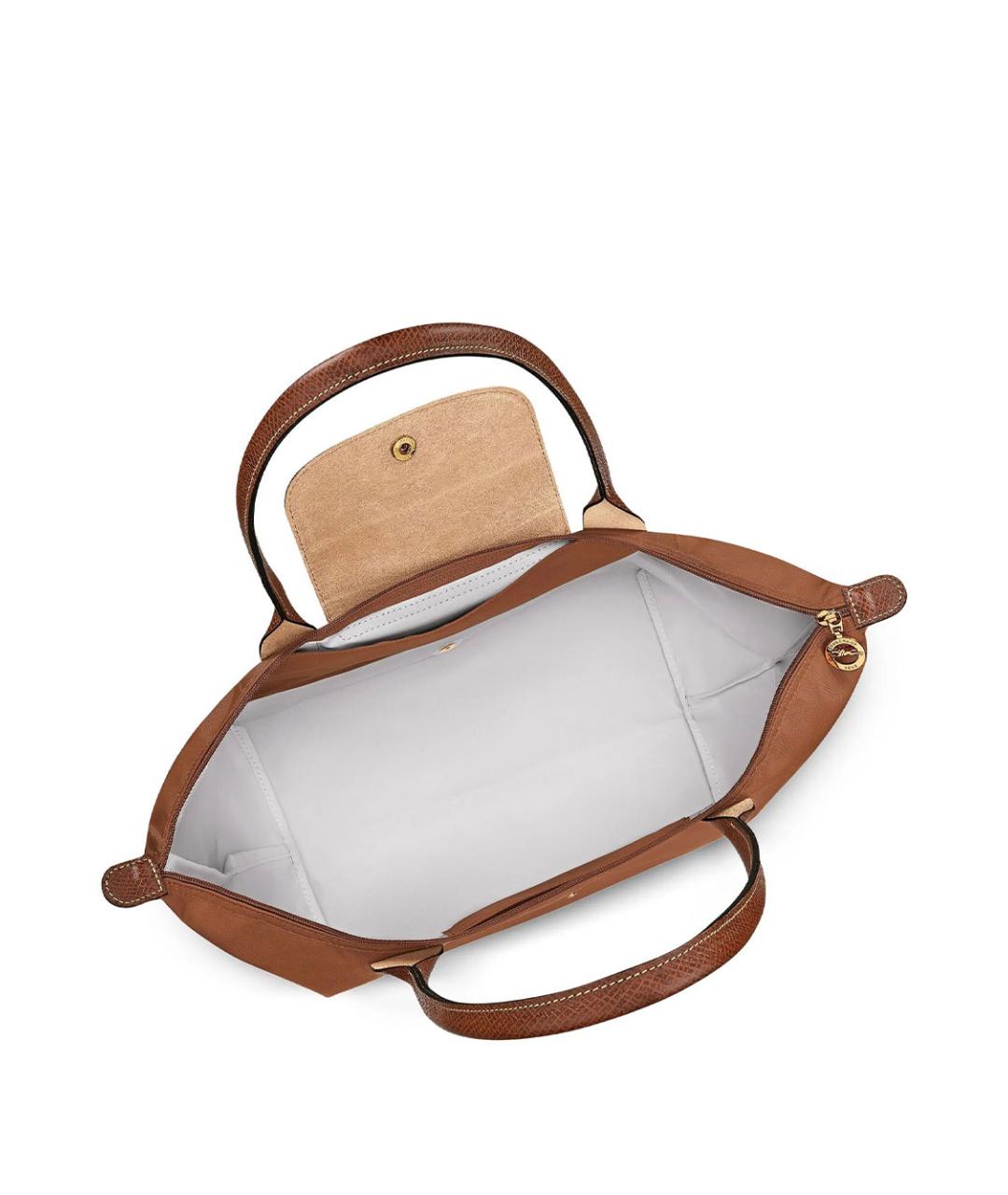 LONGCHAMP Коричневая нейлоновая сумка через плечо, фото 6