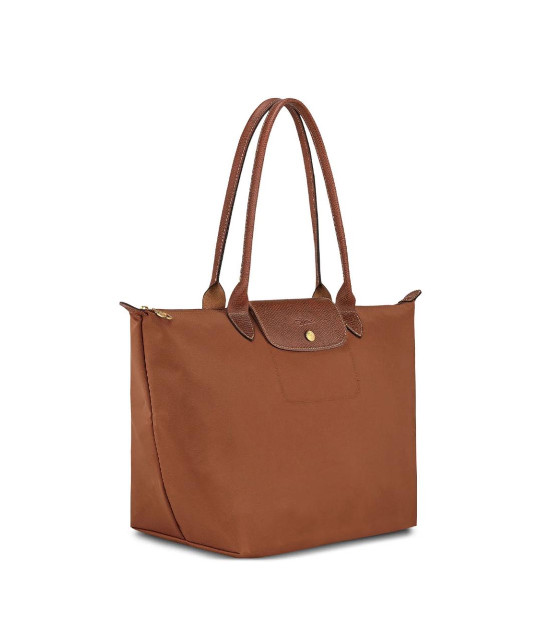 LONGCHAMP Коричневая нейлоновая сумка через плечо, фото 2