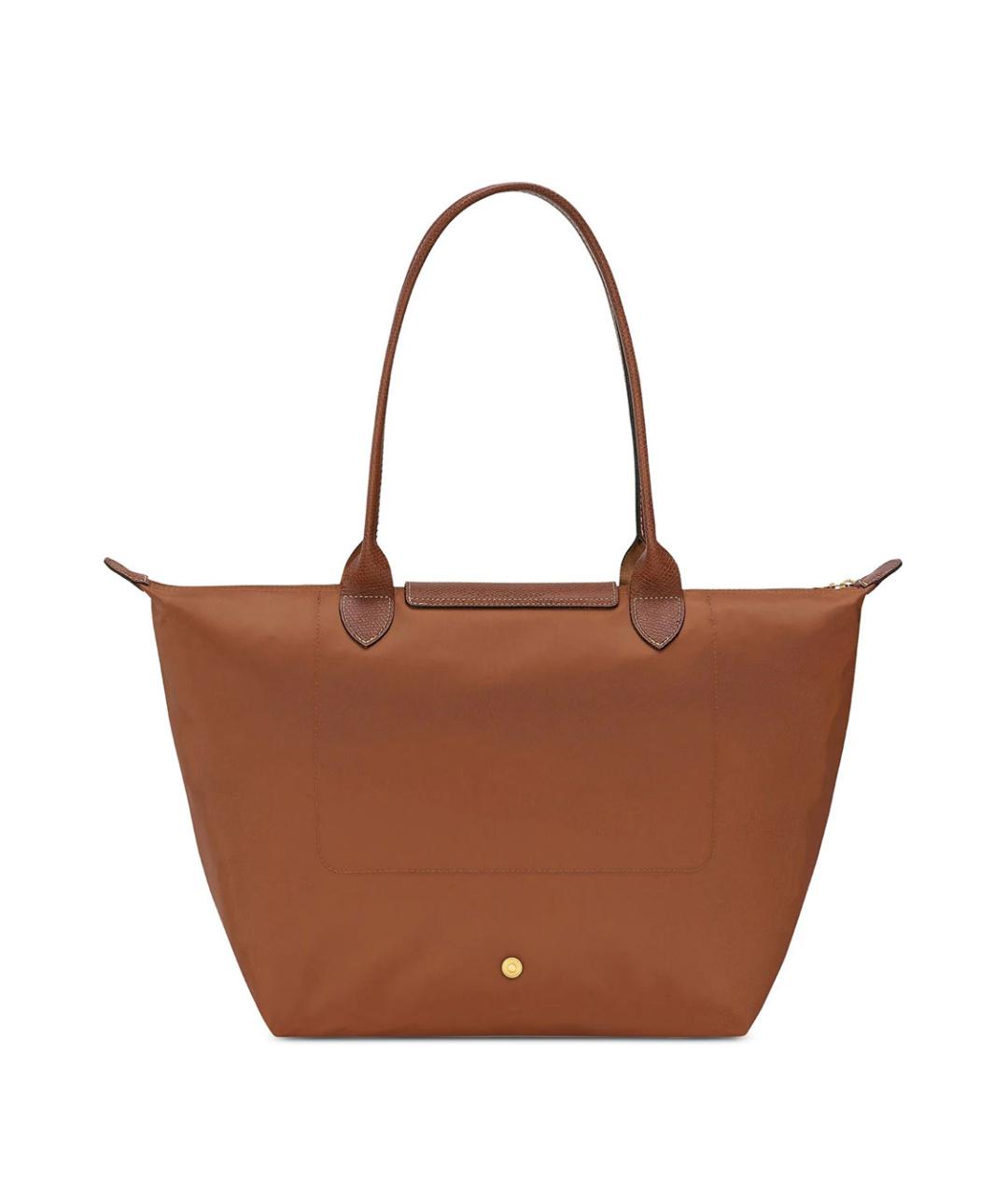 LONGCHAMP Коричневая нейлоновая сумка через плечо, фото 3