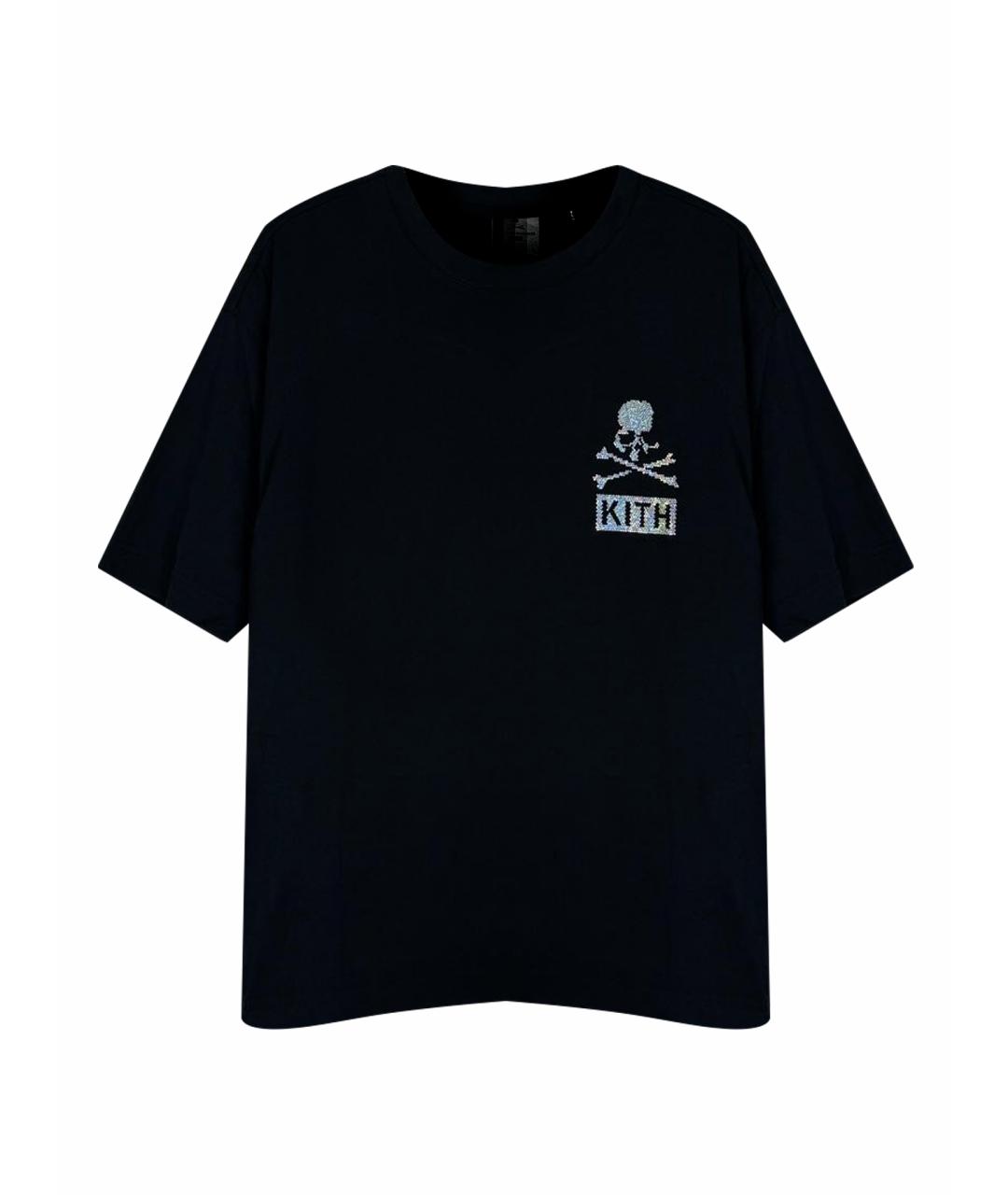 MASTERMIND JAPAN Черная хлопковая футболка, фото 1