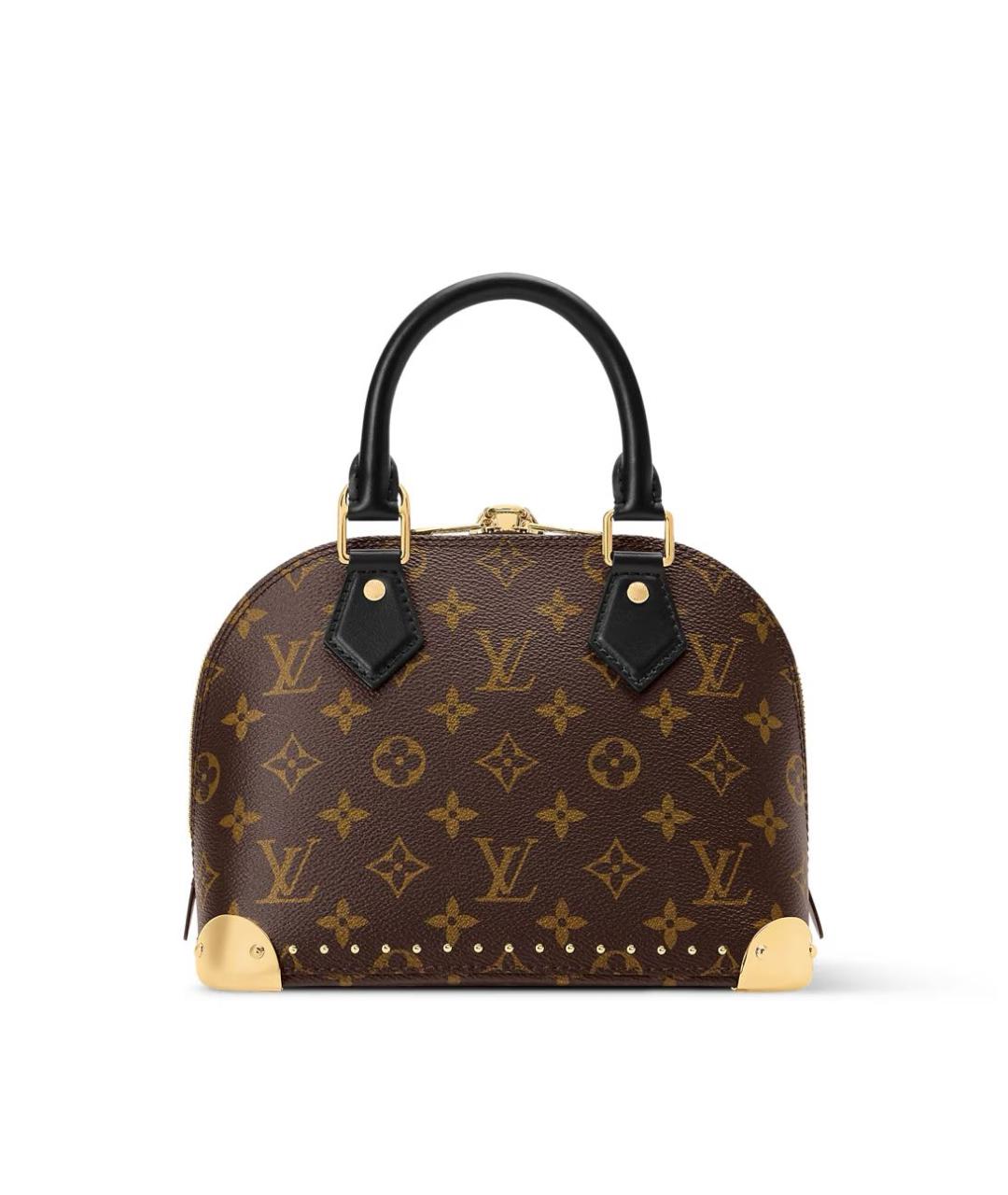 LOUIS VUITTON Коричневая сумка через плечо из канвы, фото 5
