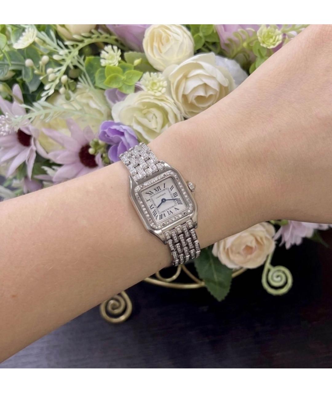 CARTIER Серебряные металлические часы, фото 2