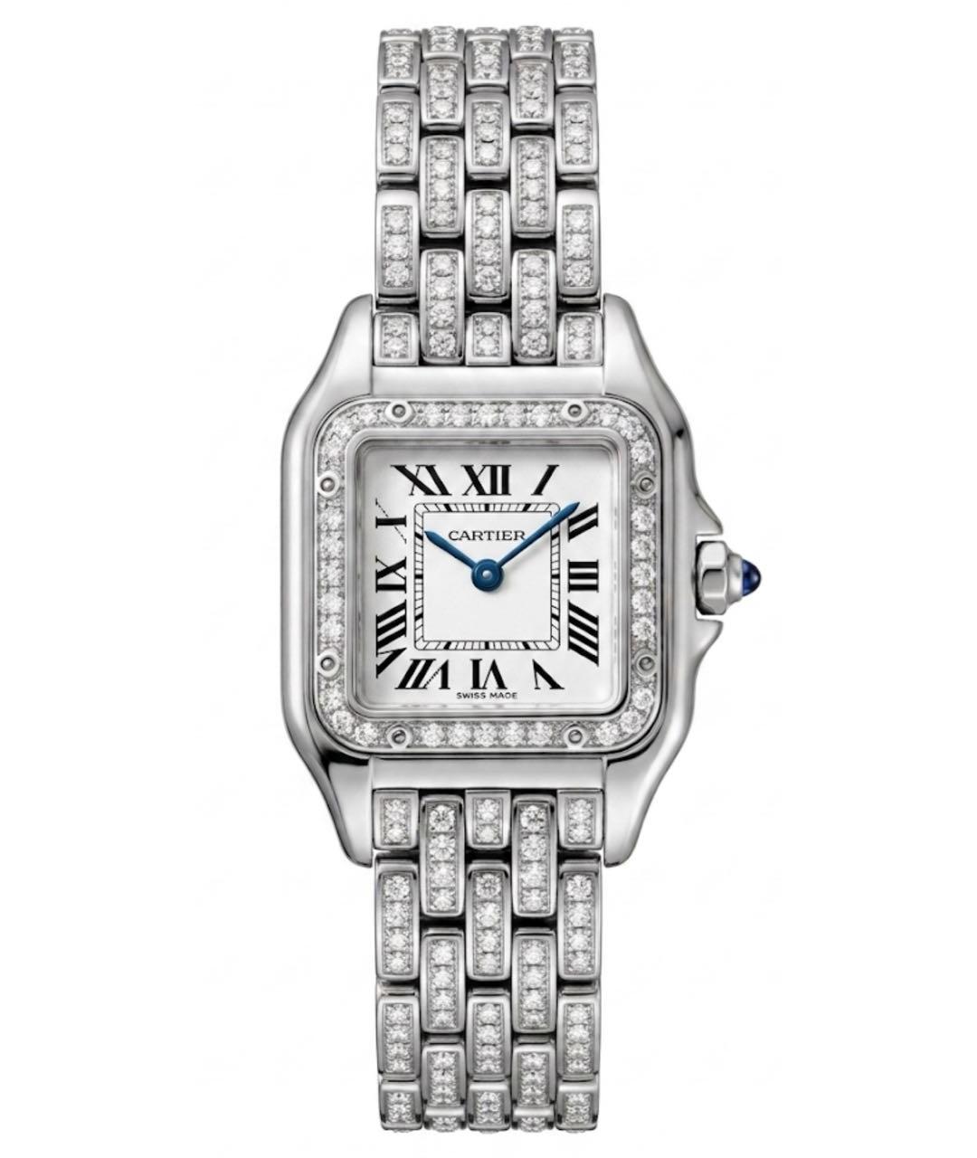 CARTIER Серебряные металлические часы, фото 9