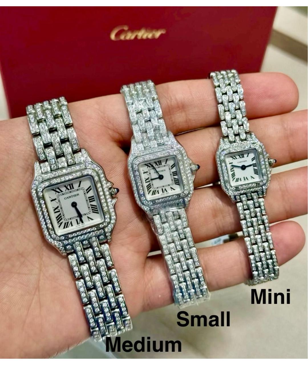 CARTIER Серебряные металлические часы, фото 7